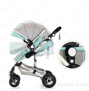 baby stroller 3in1 Luxury High Landscape baby pram portable baby pushchair multifunctional Newborn Carriage double faced NEWFURNITURELOOKS