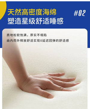Household independent spring mattress latex bag 20cm soft and thick hall hotel homestay student use NEWFURNITURELOOKS