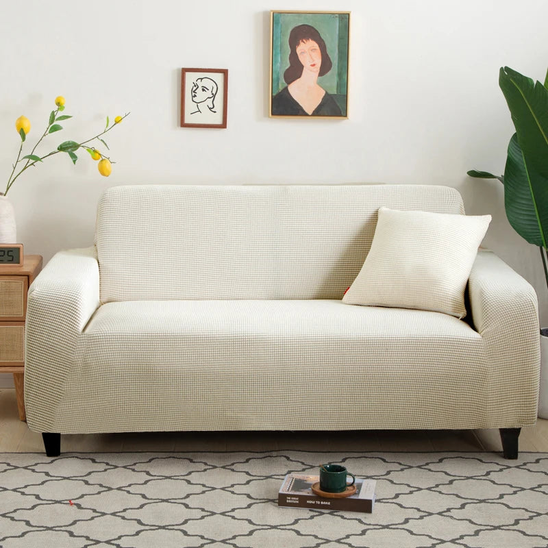 Sofa Cover Elastic For Living Room Home Jacquard Stretch  Slipcovers  Corner Couch Covers 1/2/3/4 Seater L Shape Free Shopping NEWFURNITURELOOKS