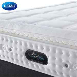 Luxury Hybrid Soft High Density Foam  Pocket Spring Queen Size Bed Mattress in a Box NEWFURNITURELOOKS