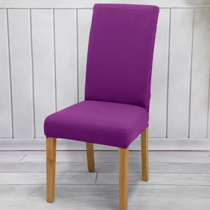 Solid Colors Chair Cover Adjustable dining rooms cover Chair Case Kitchen Seat Banquet  Elastic Flexible Spandex Chair Covers NEWFURNITURELOOKS