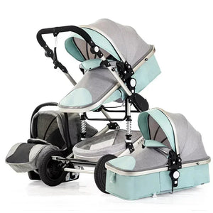baby stroller 3in1 Luxury High Landscape baby pram portable baby pushchair multifunctional Newborn Carriage double faced NEWFURNITURELOOKS