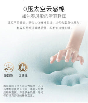 Hotel Mattress Bed And Breakfast Apartment Independent Spring Latex Soft And Hard 1.8m Manufacturers Wholesale NEWFURNITURELOOKS