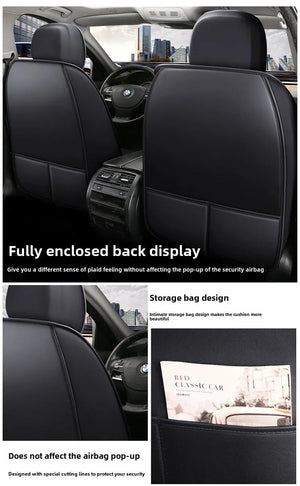Universal Style 3D Car Seat Cover for NISSAN Qashqai Juke Leaf Armada Altima Cube Dualis Tiida Bluebird Interior Accessories NEWFURNITURELOOKS