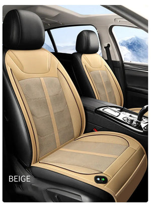 CarAir Conditioner Suction DC12V Summer Cooling Winter Heating Seat Cushion Blowing Ventilation Auto Start Stop Pat Car Interior NEWFURNITURELOOKS