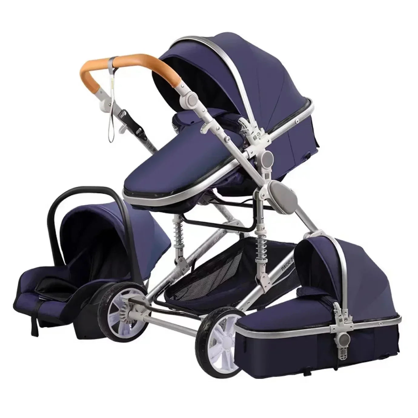 baby stroller 3in1 Luxury High Landscape baby pram portable baby pushchair multifunctional Newborn Carriage double faced NEWFURNITURELOOKS