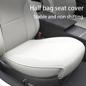 For Tesla Model Y juniper 2025 Leather seat cover seat cushion Breathable comfortable A non stuffy no sweat Car seat cushion NEWFURNITURELOOKS
