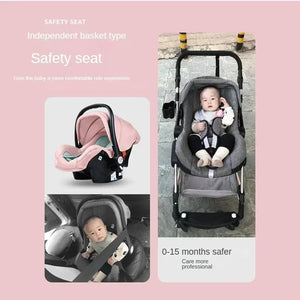Baby stroller 3 in 1 stroller folding two-sided child four seasons kinderwagen baby carriage  high landscape Newborn Travelling NEWFURNITURELOOKS
