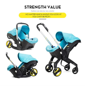 Baby Stroller 4 in 1 Car Seat For Newborn Prams Buggy Safety Cart Carriage Lightweight foldable NEWFURNITURELOOKS