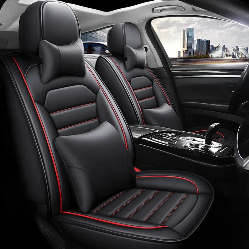 Universal Style 3D Car Seat Cover for NISSAN Qashqai Juke Leaf Armada Altima Cube Dualis Tiida Bluebird Interior Accessories NEWFURNITURELOOKS