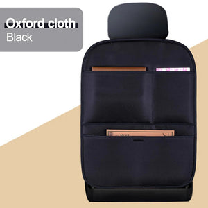 SEAMETAL Anti Kick Pad for Children Leather Universal Car Interior Seat Back Protector Cover with Storage Pocket Auto Organizer NEWFURNITURELOOKS