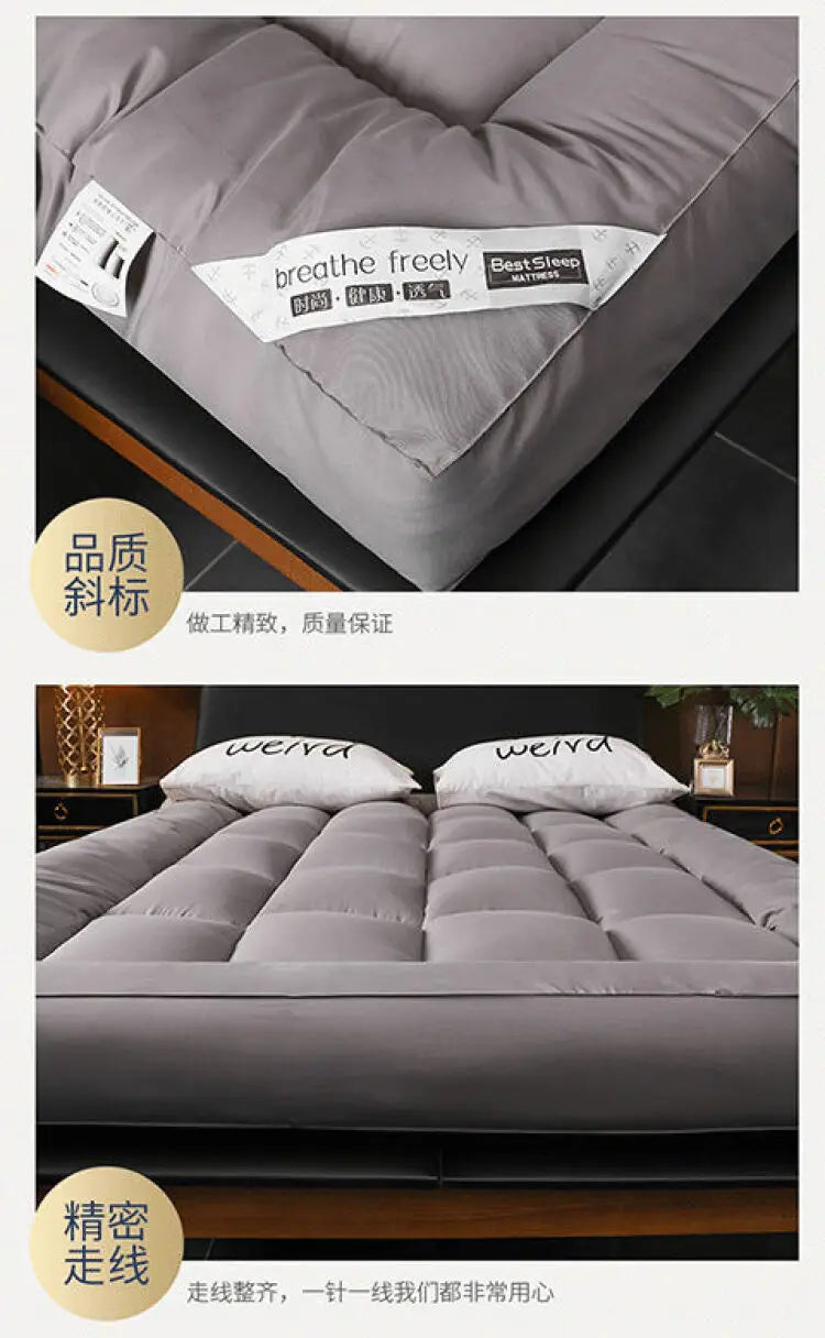 Student dormitory foldable thick bed mattress Japanese Futon Mattress Roll Up Floor Tatami Mat Adult Soft Breathable Sleeping Pa NEWFURNITURELOOKS