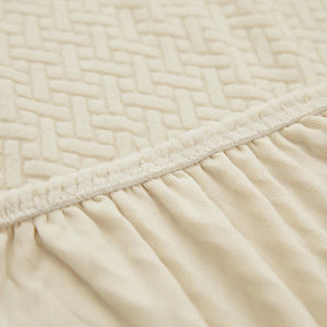 Jacquard Elastic Sofa Cover For Living Room Slipcovers Stretch Polar Fleece Armchair Protector L Shaped Sofa 1/2/3/4 Seater Home NEWFURNITURELOOKS