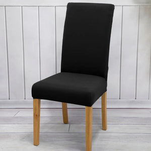 Solid Colors Chair Cover Adjustable dining rooms cover Chair Case Kitchen Seat Banquet  Elastic Flexible Spandex Chair Covers NEWFURNITURELOOKS