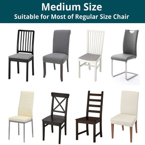 Solid Colors Chair Cover Adjustable dining rooms cover Chair Case Kitchen Seat Banquet  Elastic Flexible Spandex Chair Covers NEWFURNITURELOOKS