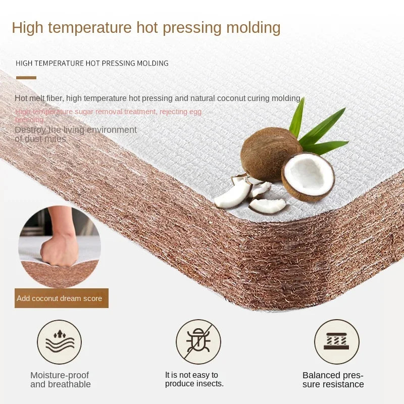 Mattress with independent spring for two, 1.8m, 1.5m, soft and hard dual purpose NEWFURNITURELOOKS