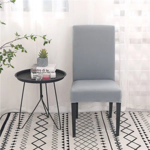 Solid Colors Chair Cover Adjustable dining rooms cover Chair Case Kitchen Seat Banquet  Elastic Flexible Spandex Chair Covers NEWFURNITURELOOKS