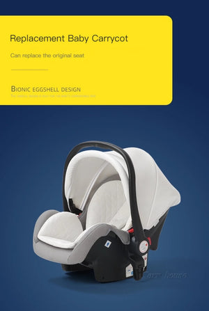 New Luxury Baby Stroller 3 In 1,Baby Carriage with Car Seat,Eggshell Newborn Baby Stroller Leather Baby Carriage High Landscape NEWFURNITURELOOKS