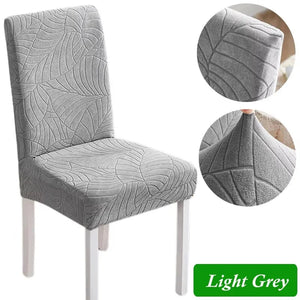 Genina Chair Covers Stretch Set Of 1/4/6 Waterproof Dust-proof Easy To Clean Apply To Dining Room Office Hotel Restaurant NEWFURNITURELOOKS
