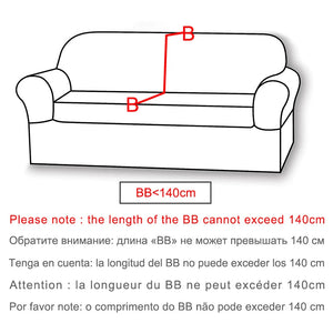 Jacquard Elastic Sofa Cover For Living Room Slipcovers Stretch Polar Fleece Armchair Protector L Shaped Sofa 1/2/3/4 Seater Home NEWFURNITURELOOKS