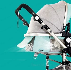 baby stroller 3in1 Luxury High Landscape baby pram portable baby pushchair multifunctional Newborn Carriage double faced NEWFURNITURELOOKS