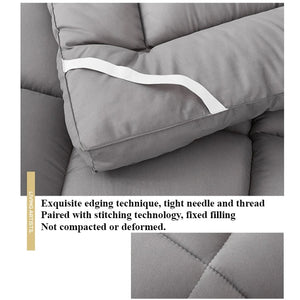 Thicken Fluffy Mattress Toppers Queen  Four Seasons Soft Mattress Pad Fits Twin/Full/Queen/King Home Student Dormitory Bedding NEWFURNITURELOOKS