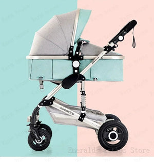 baby stroller 3in1 Luxury High Landscape baby pram portable baby pushchair multifunctional Newborn Carriage double faced NEWFURNITURELOOKS