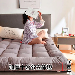 Student dormitory foldable thick bed mattress Japanese Futon Mattress Roll Up Floor Tatami Mat Adult Soft Breathable Sleeping Pa NEWFURNITURELOOKS