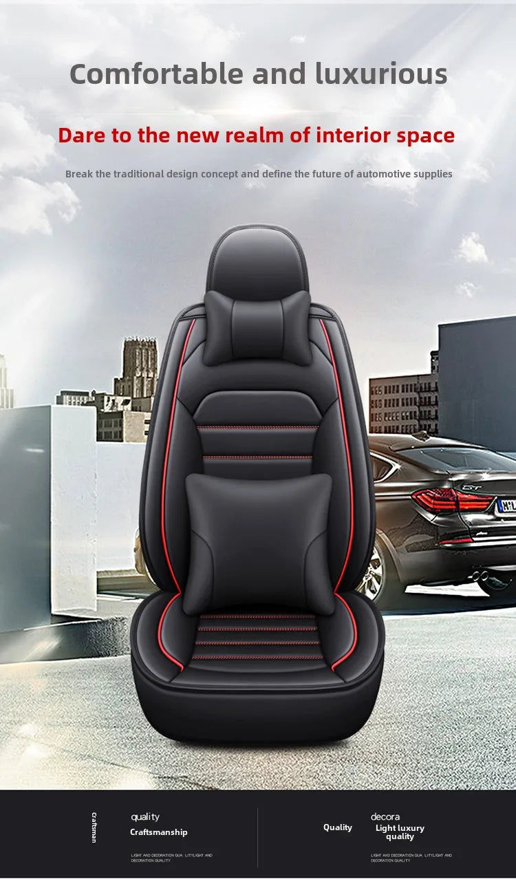 Universal Style 3D Car Seat Cover for NISSAN Qashqai Juke Leaf Armada Altima Cube Dualis Tiida Bluebird Interior Accessories NEWFURNITURELOOKS