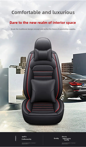 Universal Style 3D Car Seat Cover for NISSAN Qashqai Juke Leaf Armada Altima Cube Dualis Tiida Bluebird Interior Accessories NEWFURNITURELOOKS