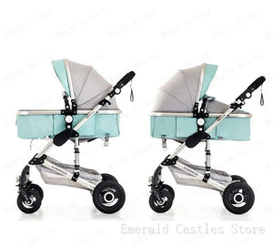 baby stroller 3in1 Luxury High Landscape baby pram portable baby pushchair multifunctional Newborn Carriage double faced NEWFURNITURELOOKS