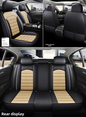 Universal Style 3D Car Seat Cover for NISSAN Qashqai Juke Leaf Armada Altima Cube Dualis Tiida Bluebird Interior Accessories NEWFURNITURELOOKS