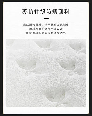 Hotel Mattress Bed And Breakfast Apartment Independent Spring Latex Soft And Hard 1.8m Manufacturers Wholesale NEWFURNITURELOOKS