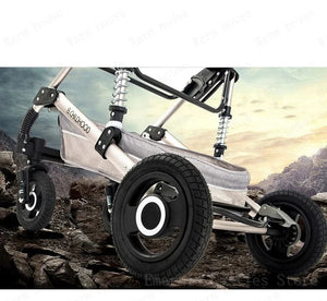 baby stroller 3in1 Luxury High Landscape baby pram portable baby pushchair multifunctional Newborn Carriage double faced NEWFURNITURELOOKS