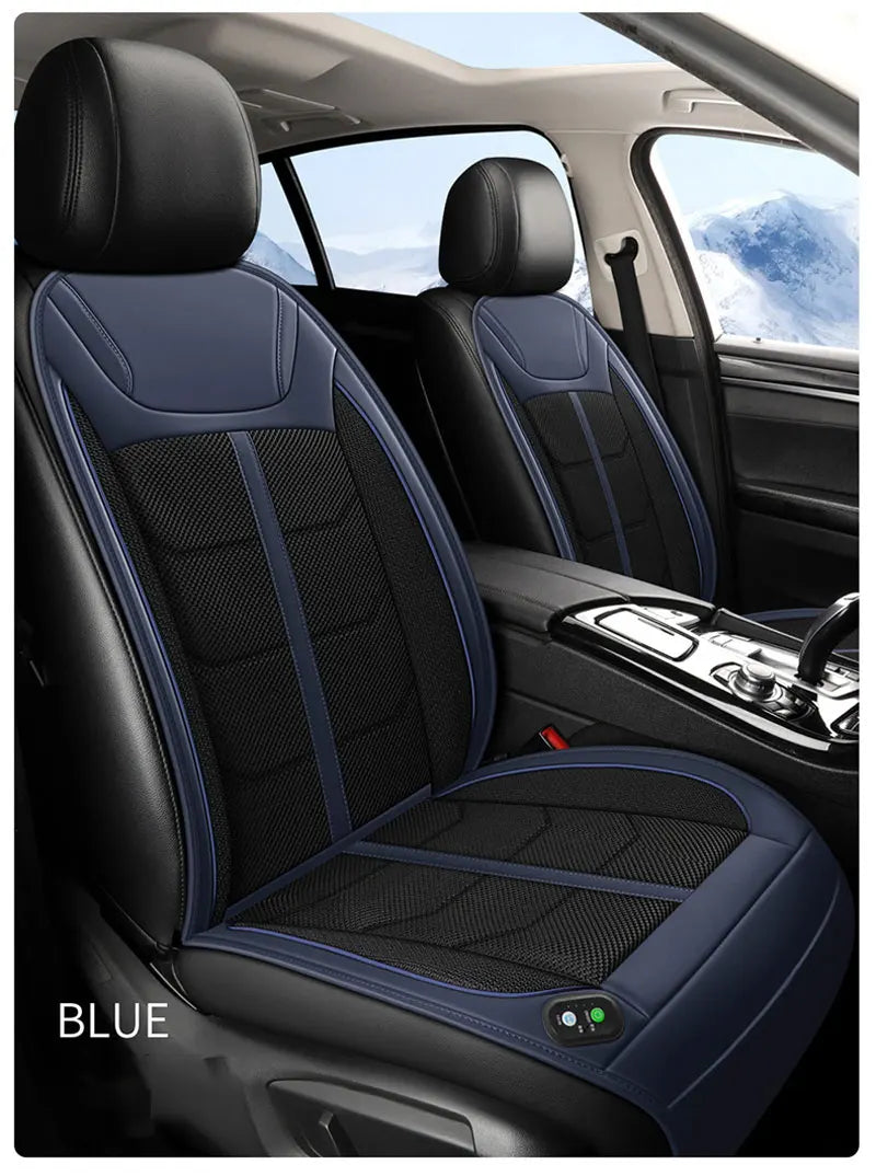 CarAir Conditioner Suction DC12V Summer Cooling Winter Heating Seat Cushion Blowing Ventilation Auto Start Stop Pat Car Interior NEWFURNITURELOOKS