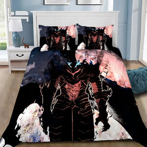 Anime Solo Leveling Duvet Cover Pillowcase Bedding Set Adult Boy Girl Bedroom Decoration Children Gift Single Double Large Size NEWFURNITURELOOKS