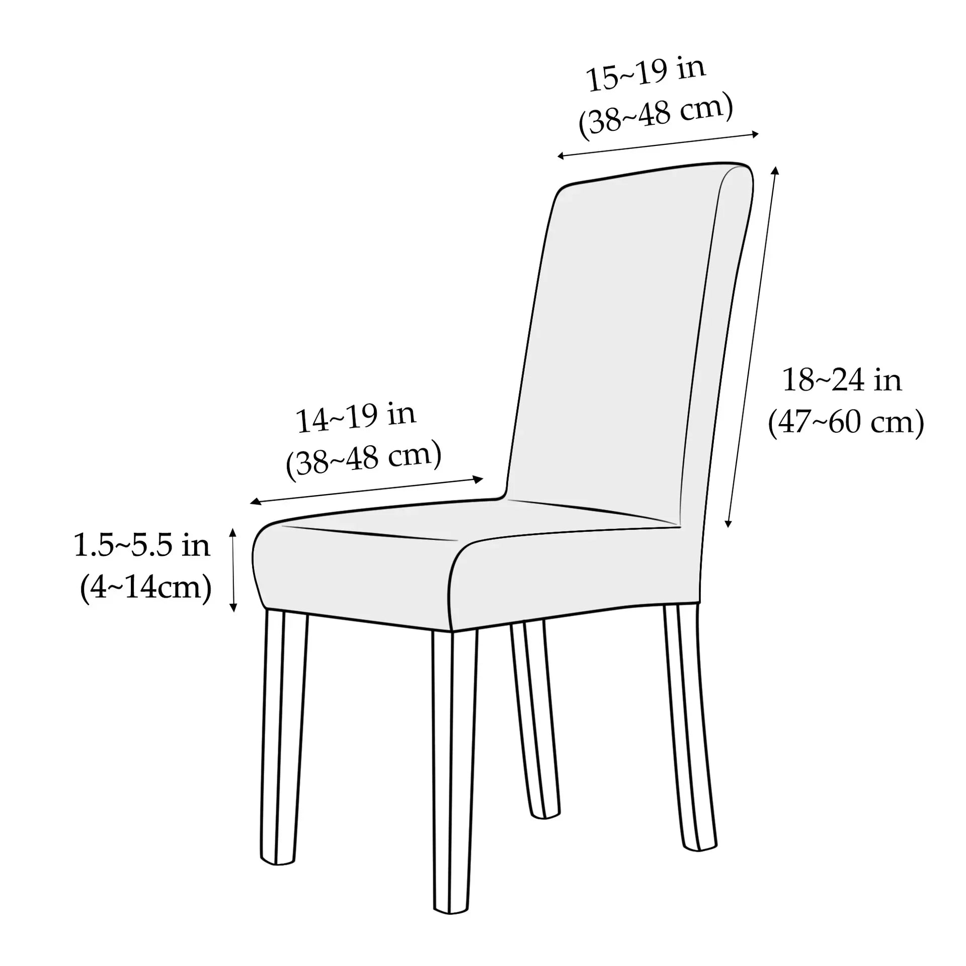 1pc Pu Leather Chair Cover Waterproof Oilproof Dining Chair Case Stretch Solid Color Seat Slipcover for Living Room Kitchen Home NEWFURNITURELOOKS