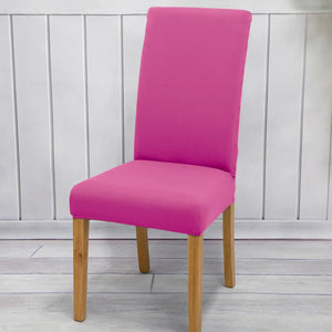 Solid Colors Chair Cover Adjustable dining rooms cover Chair Case Kitchen Seat Banquet  Elastic Flexible Spandex Chair Covers NEWFURNITURELOOKS