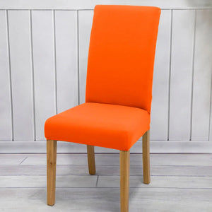 Solid Colors Chair Cover Adjustable dining rooms cover Chair Case Kitchen Seat Banquet  Elastic Flexible Spandex Chair Covers NEWFURNITURELOOKS
