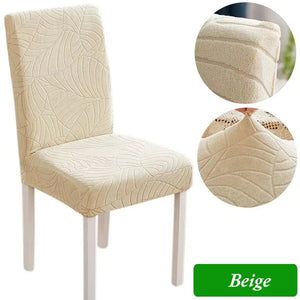 Genina Chair Covers Stretch Set Of 1/4/6 Waterproof Dust-proof Easy To Clean Apply To Dining Room Office Hotel Restaurant NEWFURNITURELOOKS