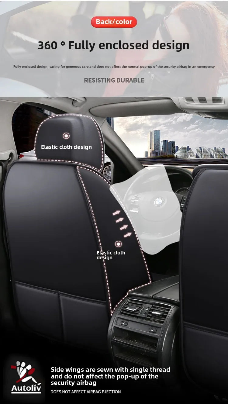 Universal Style 3D Car Seat Cover for NISSAN Qashqai Juke Leaf Armada Altima Cube Dualis Tiida Bluebird Interior Accessories NEWFURNITURELOOKS