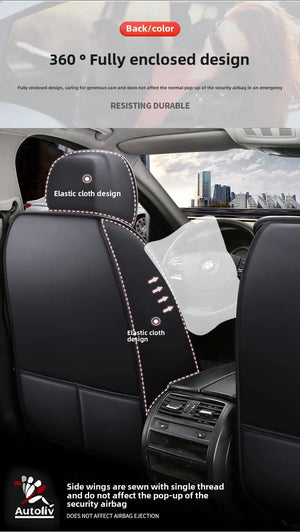 Universal Style 3D Car Seat Cover for NISSAN Qashqai Juke Leaf Armada Altima Cube Dualis Tiida Bluebird Interior Accessories NEWFURNITURELOOKS