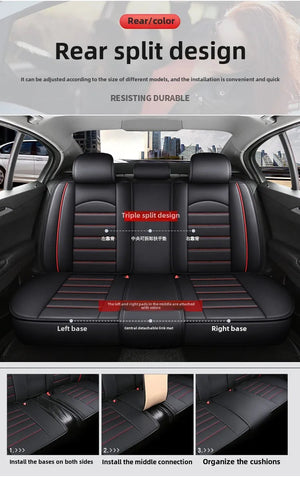 Universal Style 3D Car Seat Cover for NISSAN Qashqai Juke Leaf Armada Altima Cube Dualis Tiida Bluebird Interior Accessories NEWFURNITURELOOKS