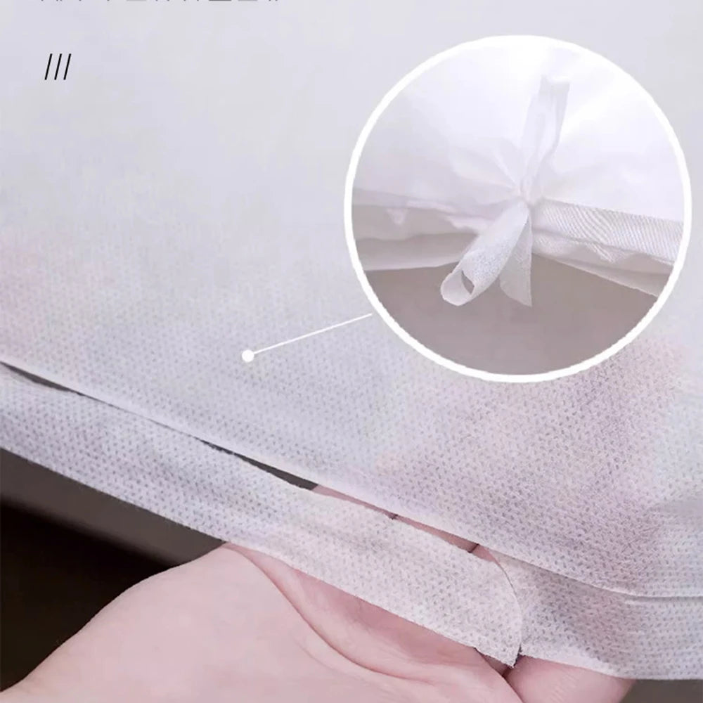 Disposable Bed Sheets Set Towel Hotel Quilt Cover Bedding Dirty Proof Pillowcase Dirty Quilt Cover Portable Travel Essential NEWFURNITURELOOKS