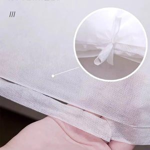 Disposable Bed Sheets Set Towel Hotel Quilt Cover Bedding Dirty Proof Pillowcase Dirty Quilt Cover Portable Travel Essential NEWFURNITURELOOKS
