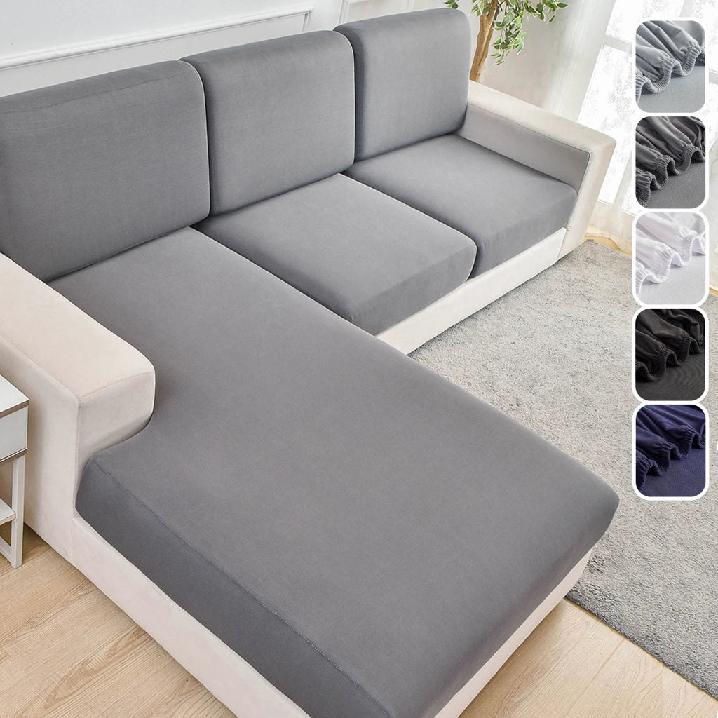 1pc Solid Color Elastic Sofa Sofa Slipcover Non-slip Sofa Covers Furniture Protector for Bedroom Office Living Room Home Decor NEWFURNITURELOOKS