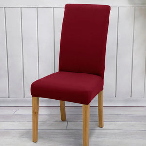 Solid Colors Chair Cover Adjustable dining rooms cover Chair Case Kitchen Seat Banquet  Elastic Flexible Spandex Chair Covers NEWFURNITURELOOKS