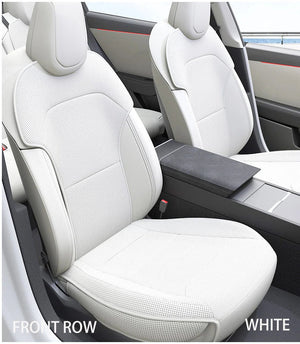 For Tesla Model Y juniper 2025 Leather seat cover seat cushion Breathable comfortable A non stuffy no sweat Car seat cushion NEWFURNITURELOOKS