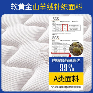 Household independent spring mattress latex bag 20cm soft and thick hall hotel homestay student use NEWFURNITURELOOKS