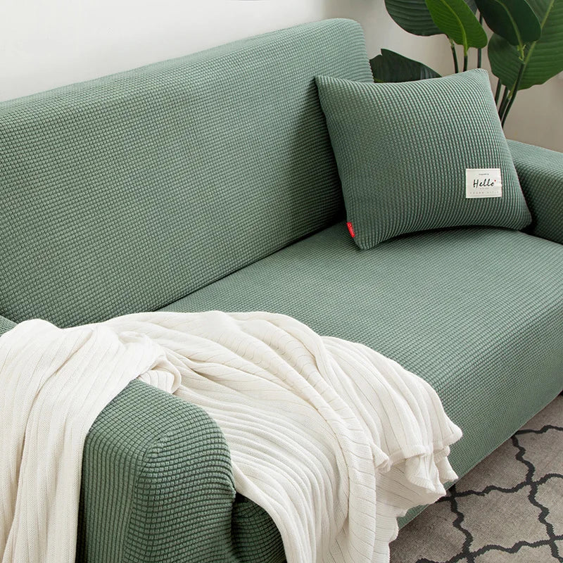 Sofa Cover Elastic For Living Room Home Jacquard Stretch  Slipcovers  Corner Couch Covers 1/2/3/4 Seater L Shape Free Shopping NEWFURNITURELOOKS